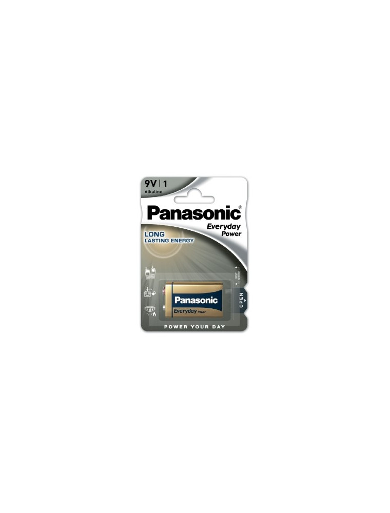 PANASONIC 9v ALKALINE BATTERY