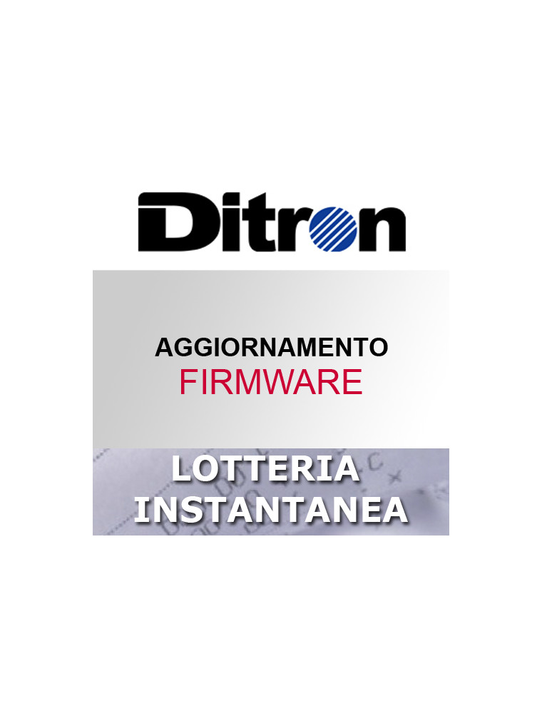 DITRON AGGIORNAMENTO LOTTERIA INSTANTANEA