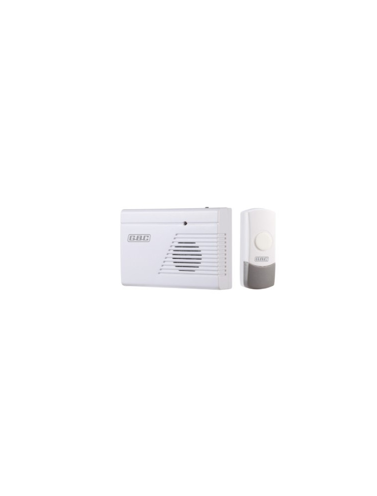 CAMPANELLO WIRELESS CON PULSANTE IP44 GBC