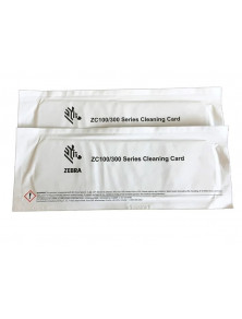 CLEANING CARD ZEBRA 2PCS ZC300 ZC100