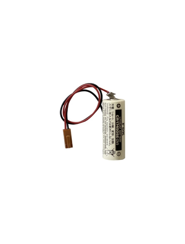 FDK LITHIUM CR17450 + CONNECTOR FOR PLC 3V - 2500MAH
