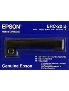 EPSON RIBBON ERC 22B...