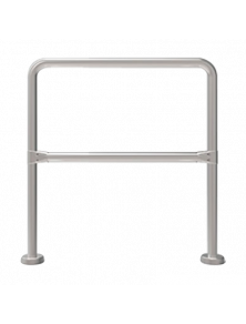 STAINLESS STEEL STRUCTURE COMPATIBLE WITH TURNSTILES