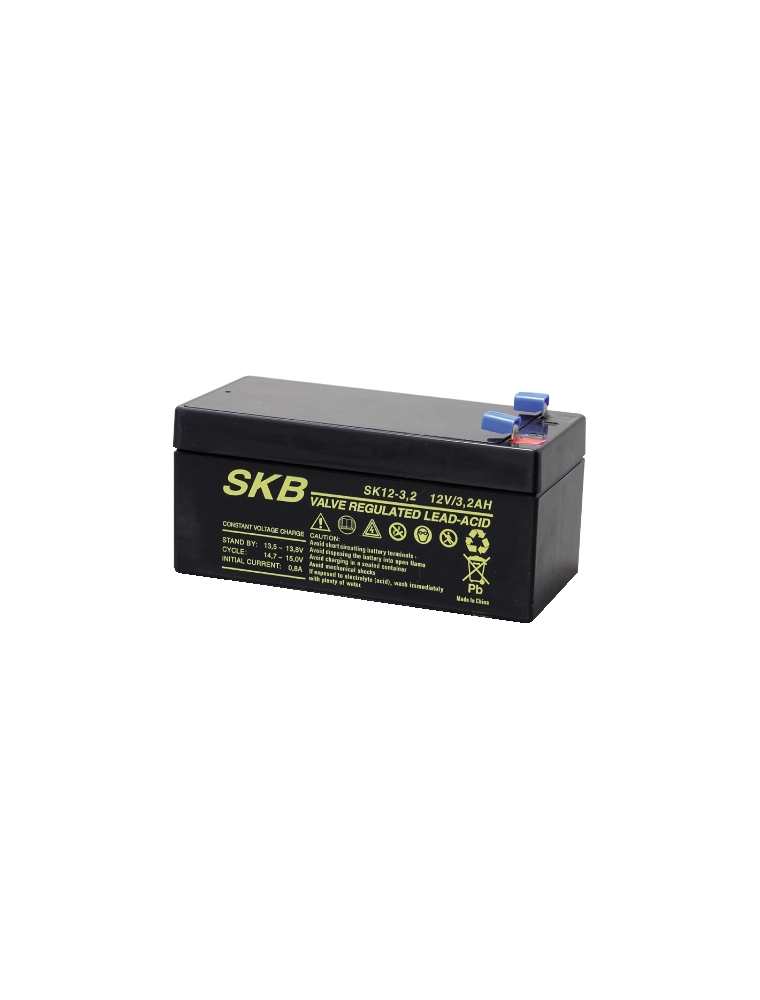 BATTERIA AL PIOMBO RICARICABILE SKB SK12 - 3,2 