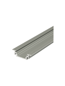 2M ALUMINUM PROFILE FROM GRAY ANODIZED RECESSED