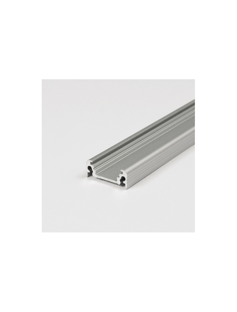 ALUMINIUM PROFILE 2M SLIM STANDARD GREY ANODIZED