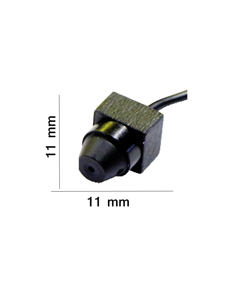 Micro camera, really miniaturized 11mm x 11mm and completely concealable