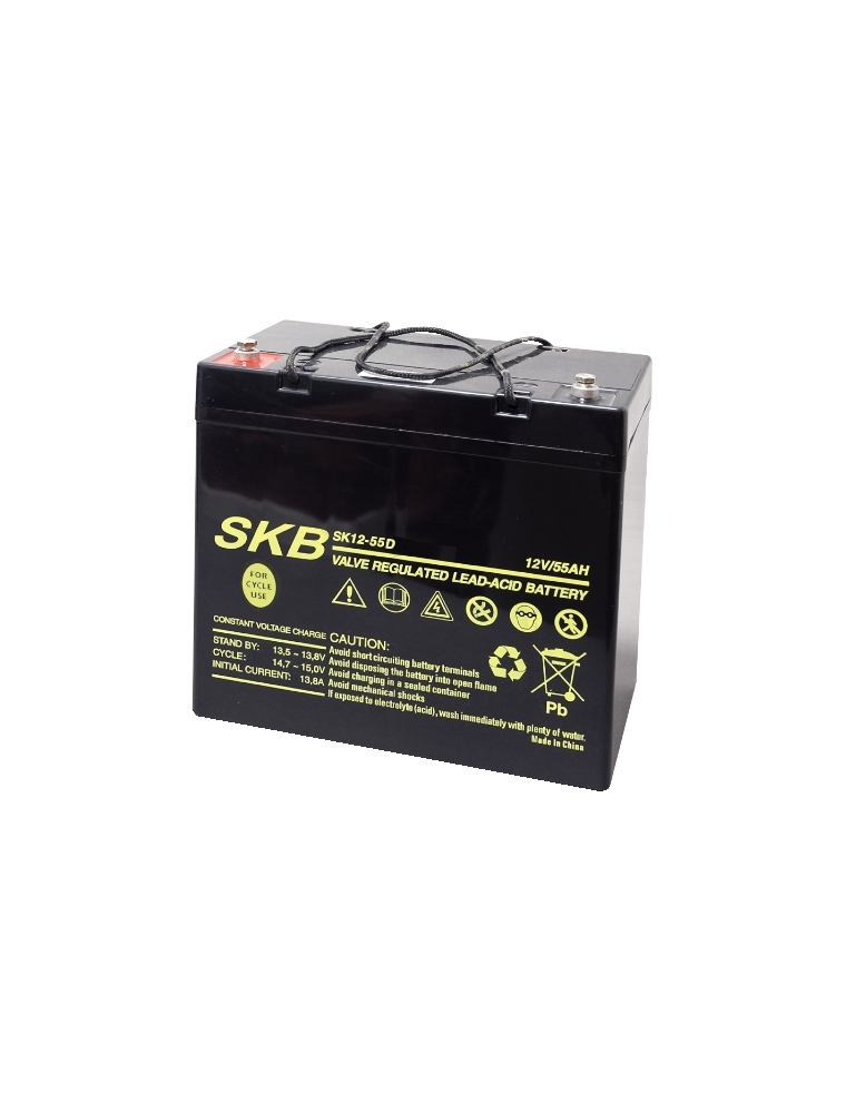 BATTERIA AL PIOMBO RICARICABILE SKB SKC12 - 80