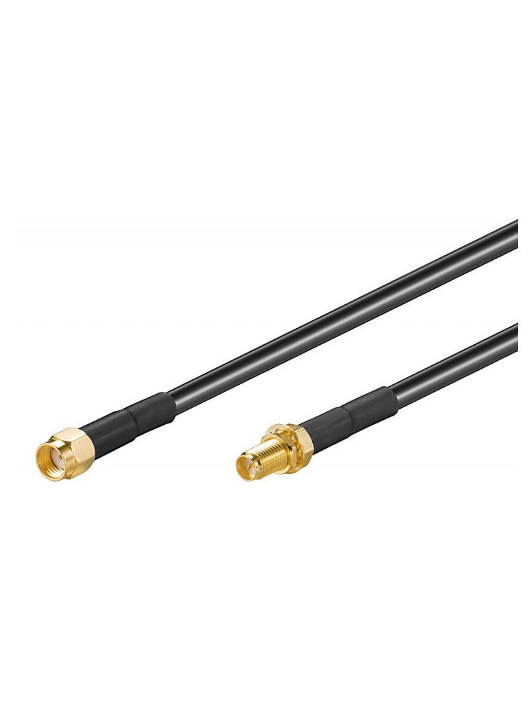 CABLE FOR WI-FI ANTENNA RP-SMA M / F 1 mt