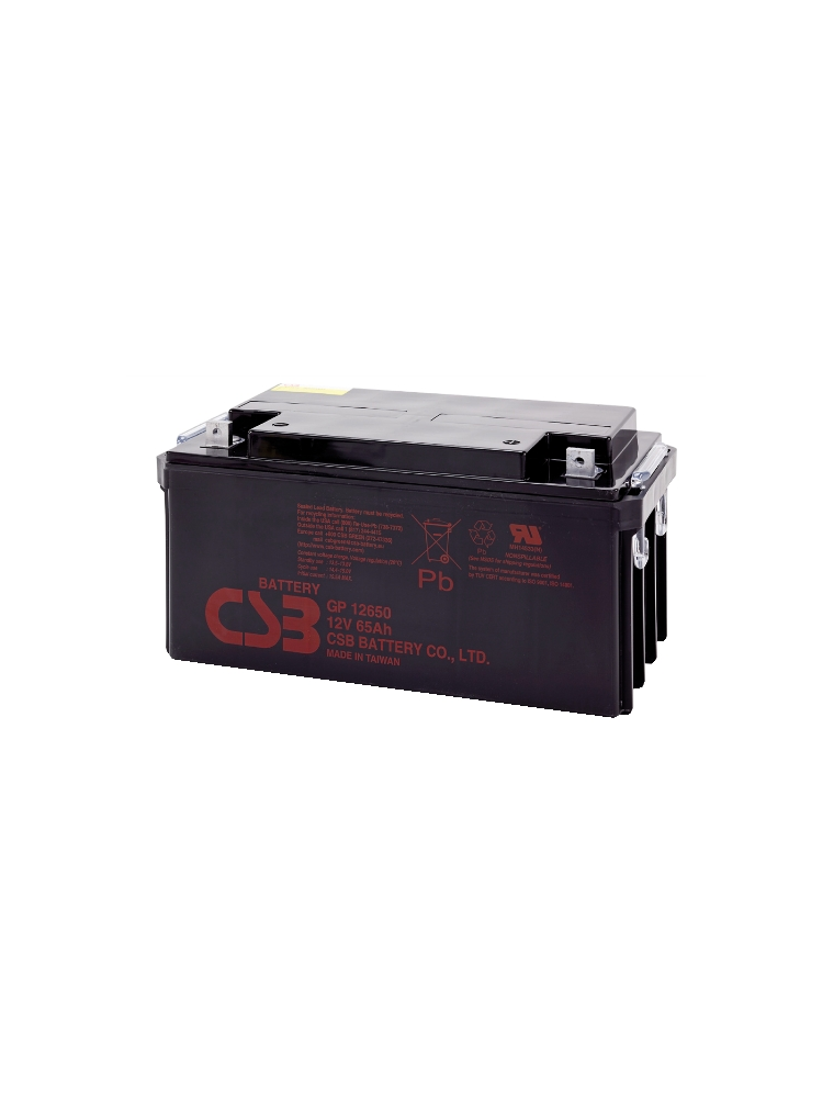 BATTERIA AL PIOMBO RICARICABILE CSB GP12650 I2 