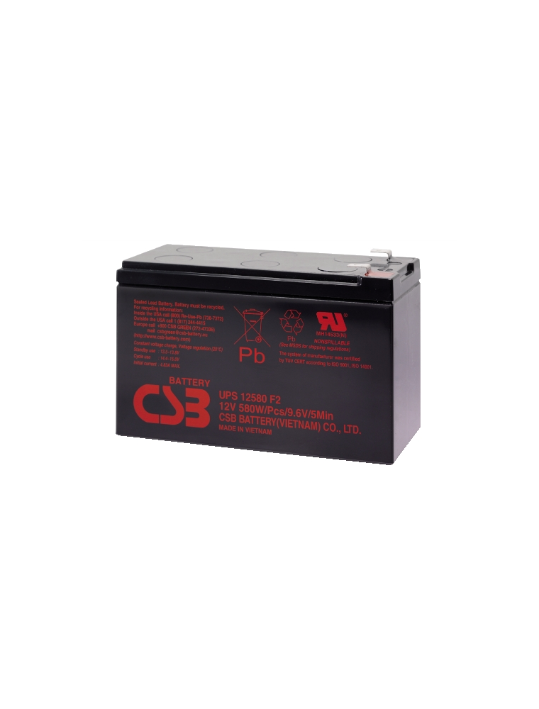 BATTERIA AL PIOMBO RICARICABILE CSB UPS124607F2