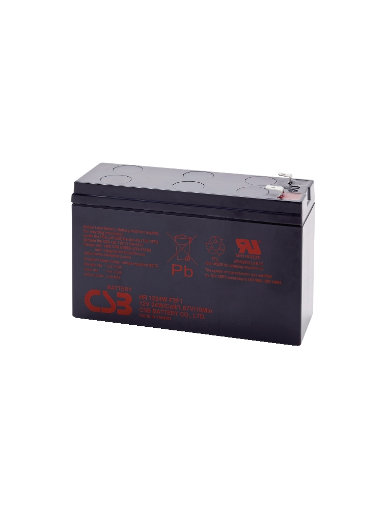 BATTERIA AL PIOMBO RICARICABILE CSB HR1224W 