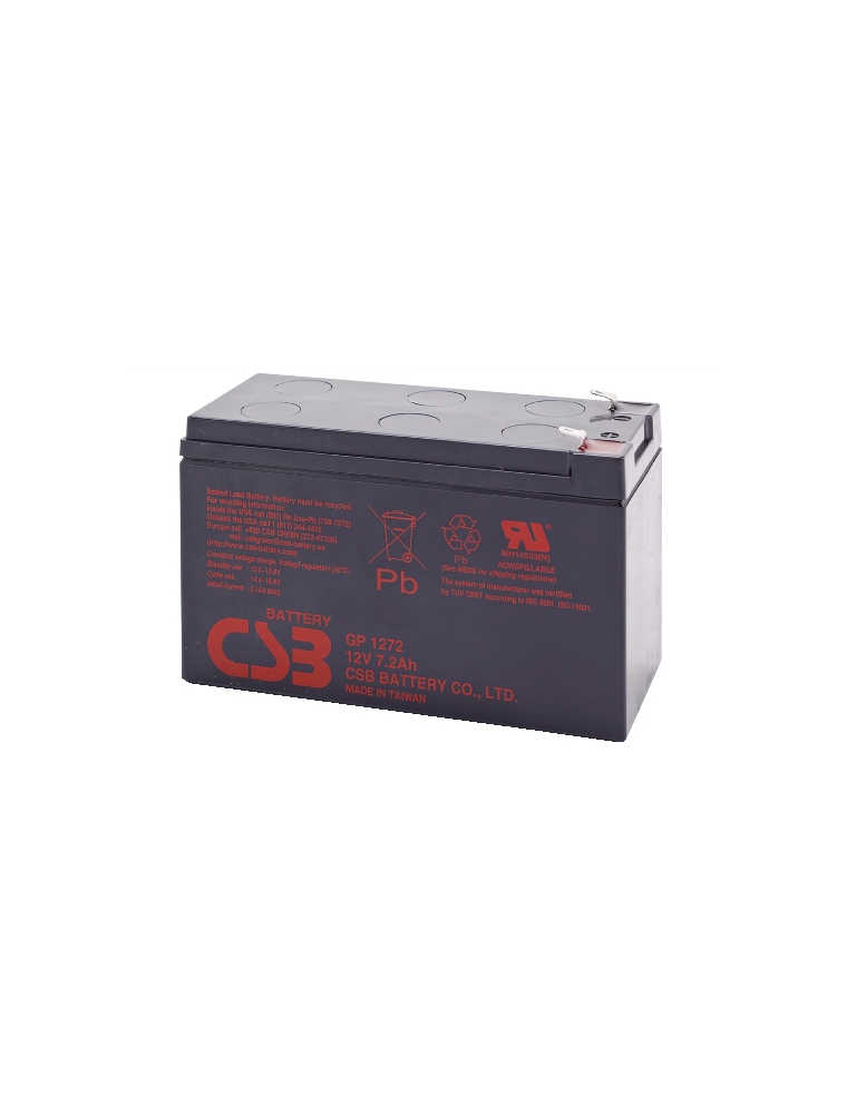 BATTERIA AL PIOMBO RICARICABILE CSB GP1272F2 