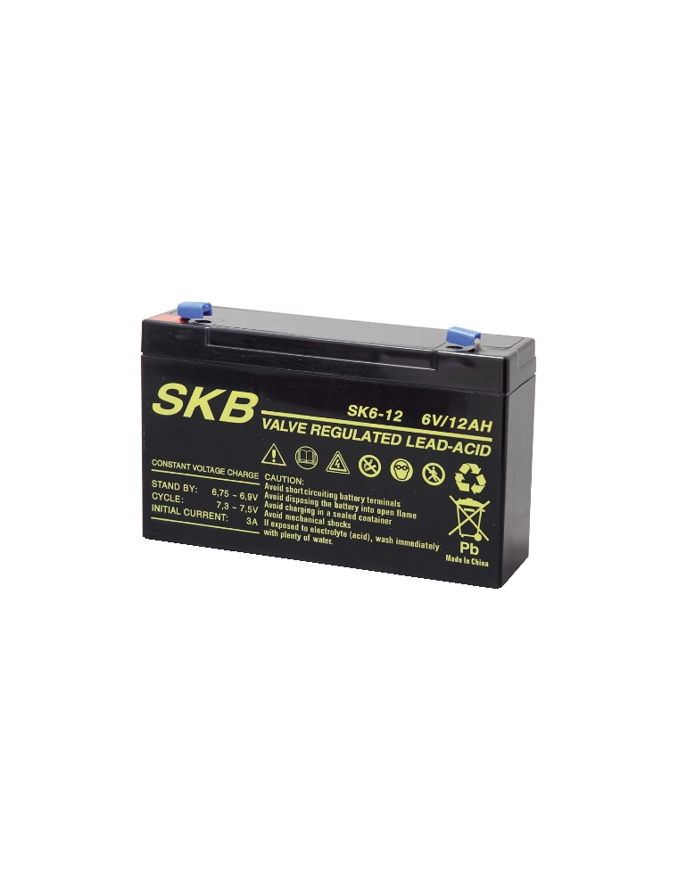 BATTERIA AL PIOMBO RICARICABILE SKB SK6 - 12 