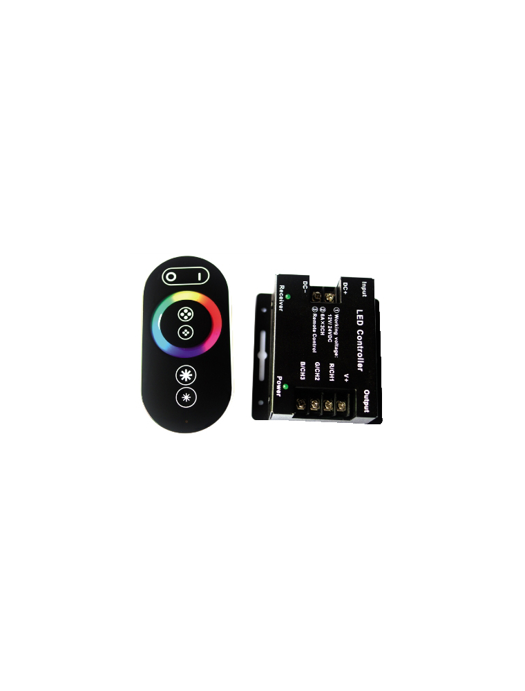 CONTROLLER WIFI PER STRISCIA RGB CON TELECOMANDO TOUCH