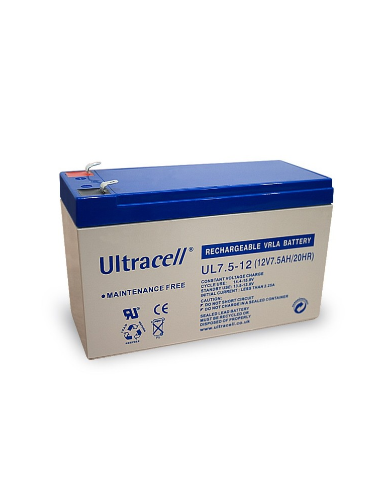 Ultracell (UL7.5-12) 12V, 7500mAh