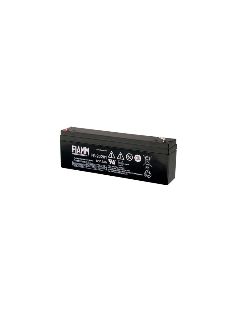 BATTERIA AL PIOMBO RICARICABILE FIAMM FG20201 12v 2 amp- 