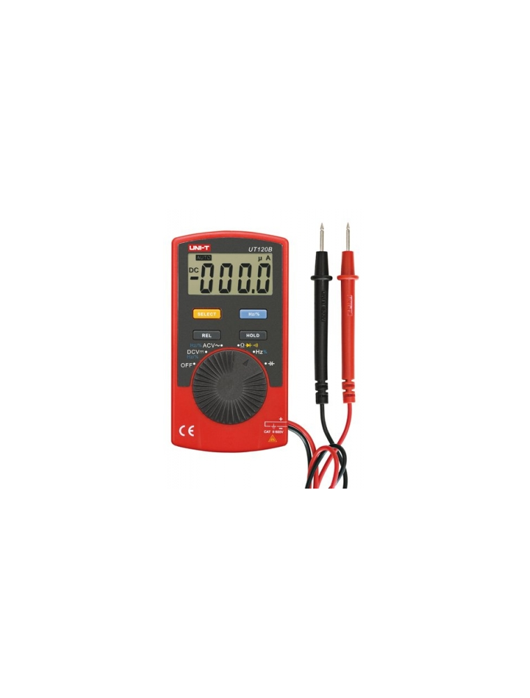 POCKET DIGITAL MULTIMETER AUTORANGE WITH CAPACITY UNI-T UT-120B